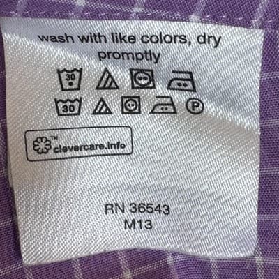 Lauren Ralph Lauren Shirt Mens 18.5 Tall Fit Purple Stretch Long Sleeve Dress - Thumbnail 14