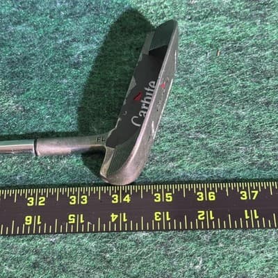 Carbite Polar Balanced CAPTWO Blade Putter Mens RH 35 In Steel Silver Golf Club - Thumbnail 6