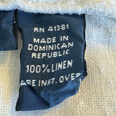 Polo Ralph Lauren Pants Mens 40x32 Linen Flat Front Casual Summer Lightweight - Thumbnail 5