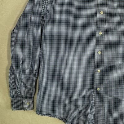 Ralph Lauren Shirt Mens XL Checked Classic Fit Button Down Long Sleeve Casual - Thumbnail 4