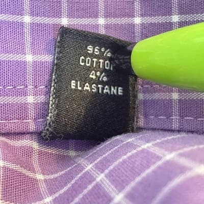 Lauren Ralph Lauren Shirt Mens 18.5 Tall Fit Purple Stretch Long Sleeve Dress - Thumbnail 13