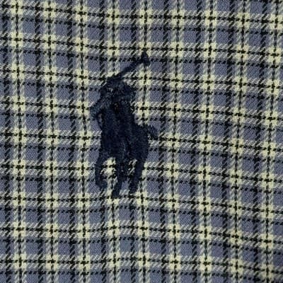 Ralph Lauren Shirt Mens 16 34/35 Yarmouth Button Down Long Sleeve Plaid - Thumbnail 7