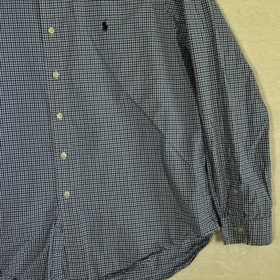Ralph Lauren Shirt Mens XL Checked Classic Fit Button Down Long Sleeve Casual - Thumbnail 6