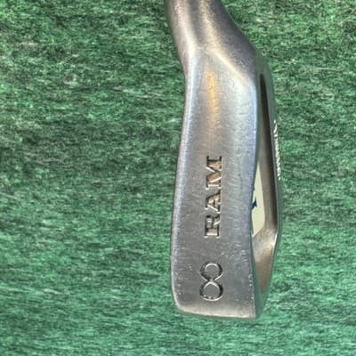 RAM FX Oversize 8 Iron Mens RH Graphite Shaft Stainless Silver Golf Club - Thumbnail 3