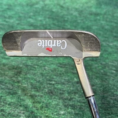 Carbite Polar Balanced CAPTWO Blade Putter Mens RH 35 In Steel Silver Golf Club - Thumbnail 3