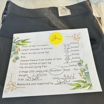 Carhartt 2 Pairs Pants Mens 29x28 Navy Relaxed Fit Ripstop Workwear Zip Pocket - Thumbnail 22