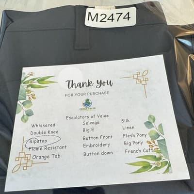 Carhartt 2 Pairs Pants Mens 29x28 Navy Relaxed Fit Ripstop Workwear Zip Pocket - Thumbnail 10