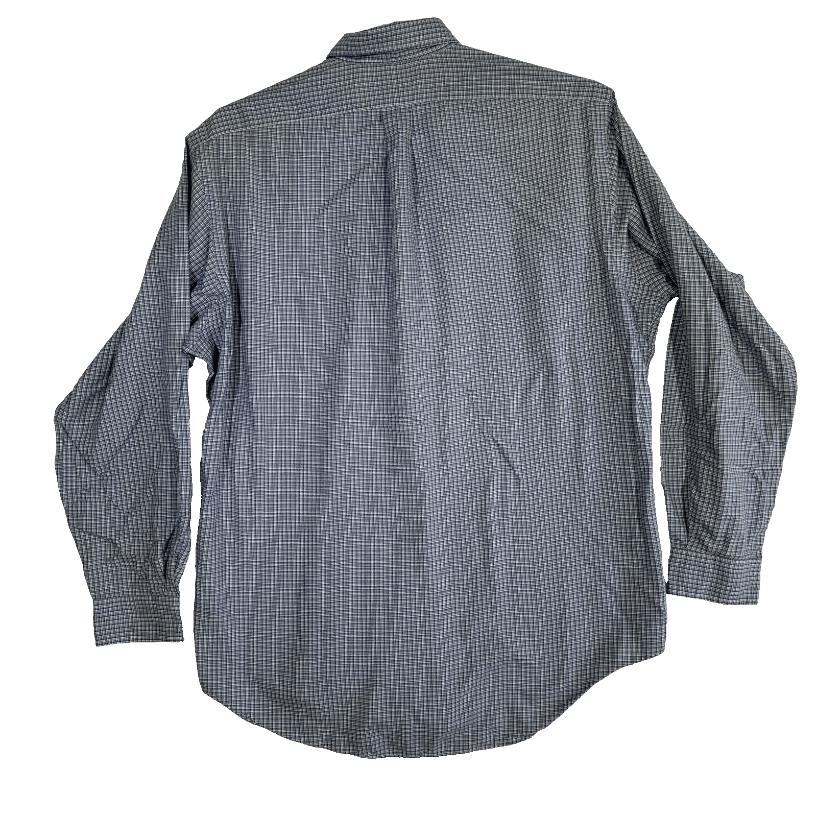 Ralph Lauren Shirt Mens 16 34/35 Yarmouth Button Down Long Sleeve Plaid - Thumbnail 2