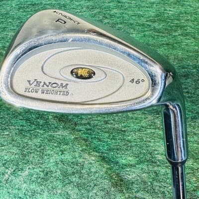 Knight Venom 46 Pitching Wedge Mens RH 39.5 In Steel Shaft Silver Golf Club - Image 1
