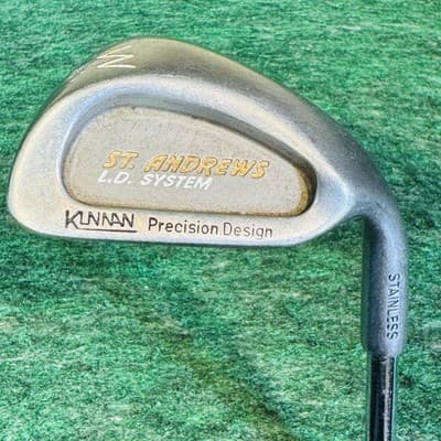 St. Andrews L.D. System Wedge Mens RH 39 In Steel Shaft Silver Golf Club - Image 1