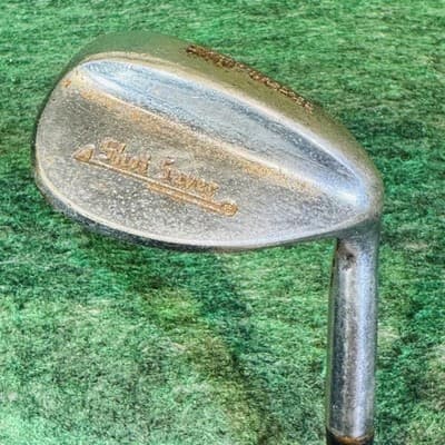 Vintage Golf Pride Hand Wedge Mens RH Steel Shaft Silver Single Club USA - Image 1