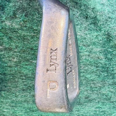 Vintage Lynx Parallax Pitching Wedge Mens RH Steel Silver Single Golf Club USA - Thumbnail 3