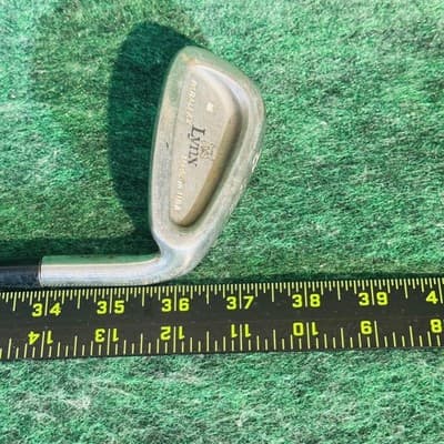Vintage Lynx Parallax Pitching Wedge Mens RH Steel Silver Single Golf Club USA - Thumbnail 5
