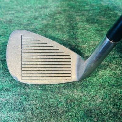 Vintage PinSeeker P Pitching Wedge Mens RH Steel Shaft Silver Mexico Single Club - Thumbnail 2