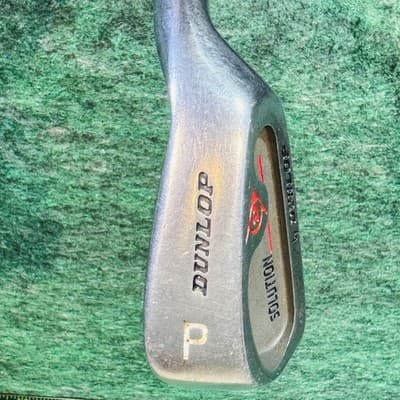 Dunlop Solution Pitching Wedge Mens RH Stainless Steel Shaft Single Club USA - Thumbnail 3