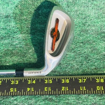 Vintage Arnie's P Pitching Wedge Mens RH Stainless Steel Shaft Single Club USA - Thumbnail 5