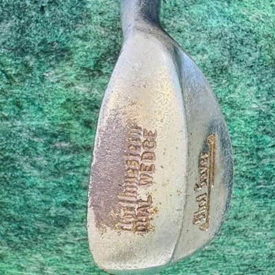 Vintage Golf Pride Hand Wedge Mens RH Steel Shaft Silver Single Club USA - Thumbnail 3