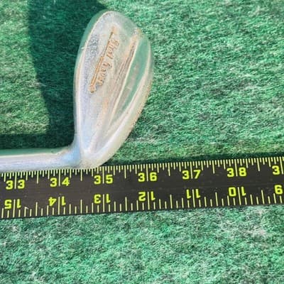 Vintage Golf Pride Hand Wedge Mens RH Steel Shaft Silver Single Club USA - Thumbnail 5