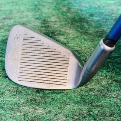 ZEUS EP-101 Wedge Mens RH Harrison Tour Shaft Grip One Single Club Silver USA - Thumbnail 2