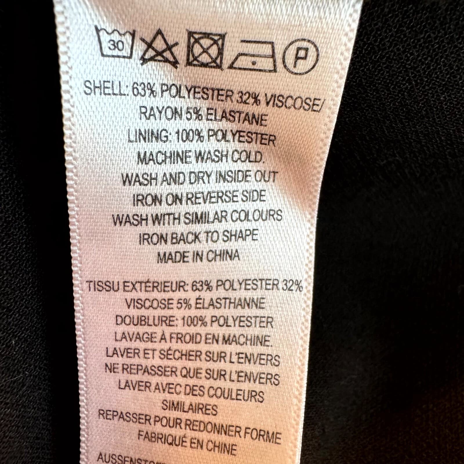 French Connection Womens Mini Dress Size 0 Black Tiered One Shoulder Whisper - Thumbnail 10