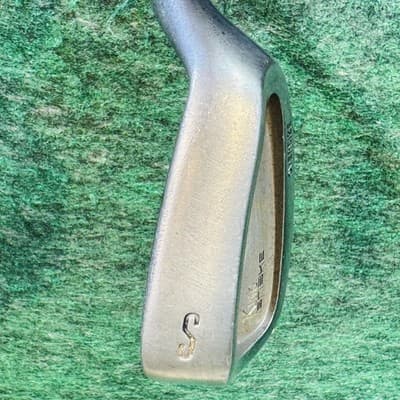 Vintage King Snake S Wedge Mens RH Oversize Steel Shaft Single Club England - Thumbnail 3