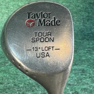 Vintage Taylor Made Tour Spoon 13 Degree 3 Wood Fairway Golf Tour Preferred USA - Image 1