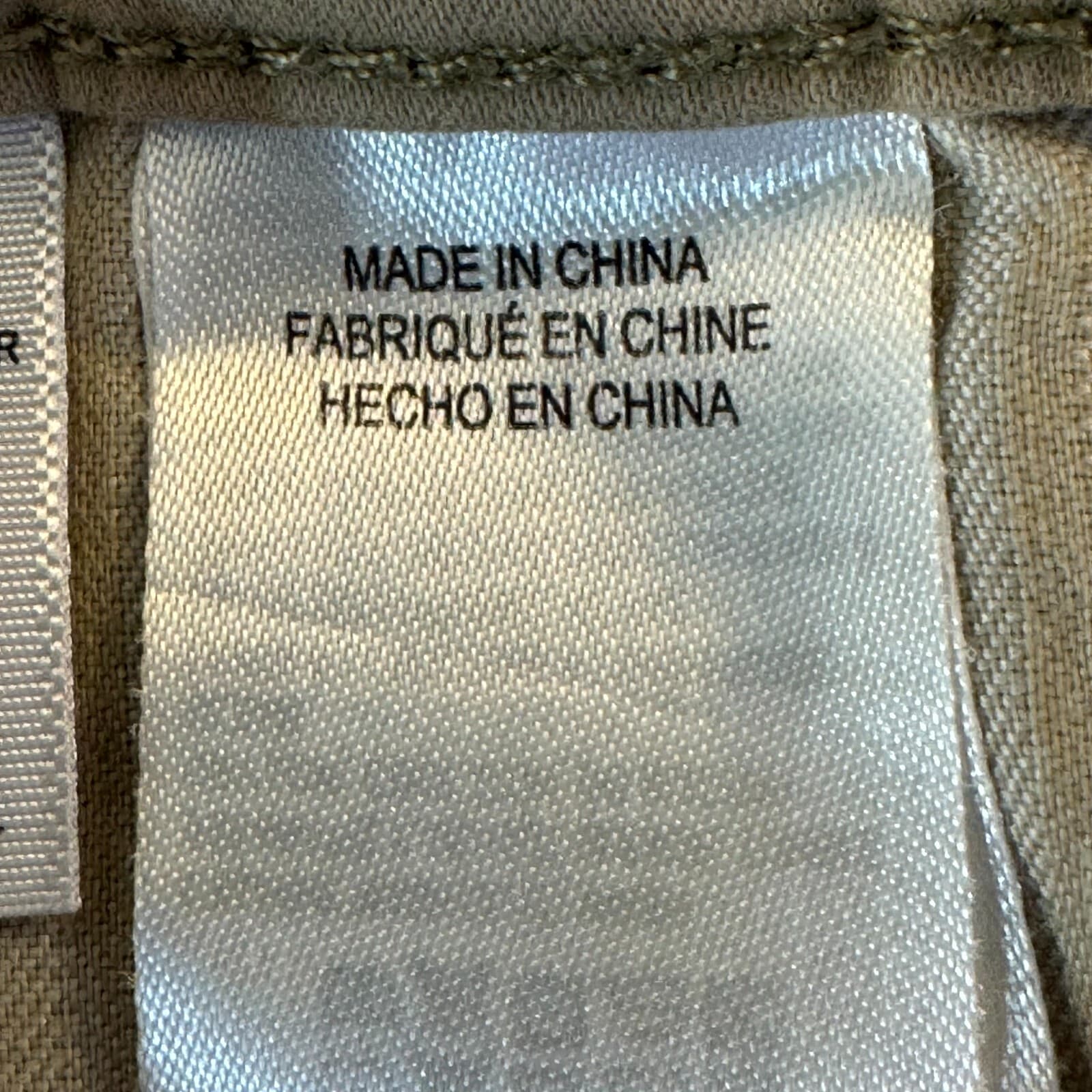 Lucky Brand 121 Men's Jeans 34/30 Beige Denim Mid-Rise Slim Straight Leg Zip Fly - Thumbnail 9