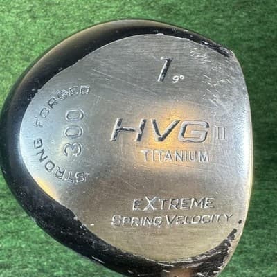 Warrior HVG II Titanium Driver 1° Harrison Shaft 300cc Strong Forged Golf Club - Image 1
