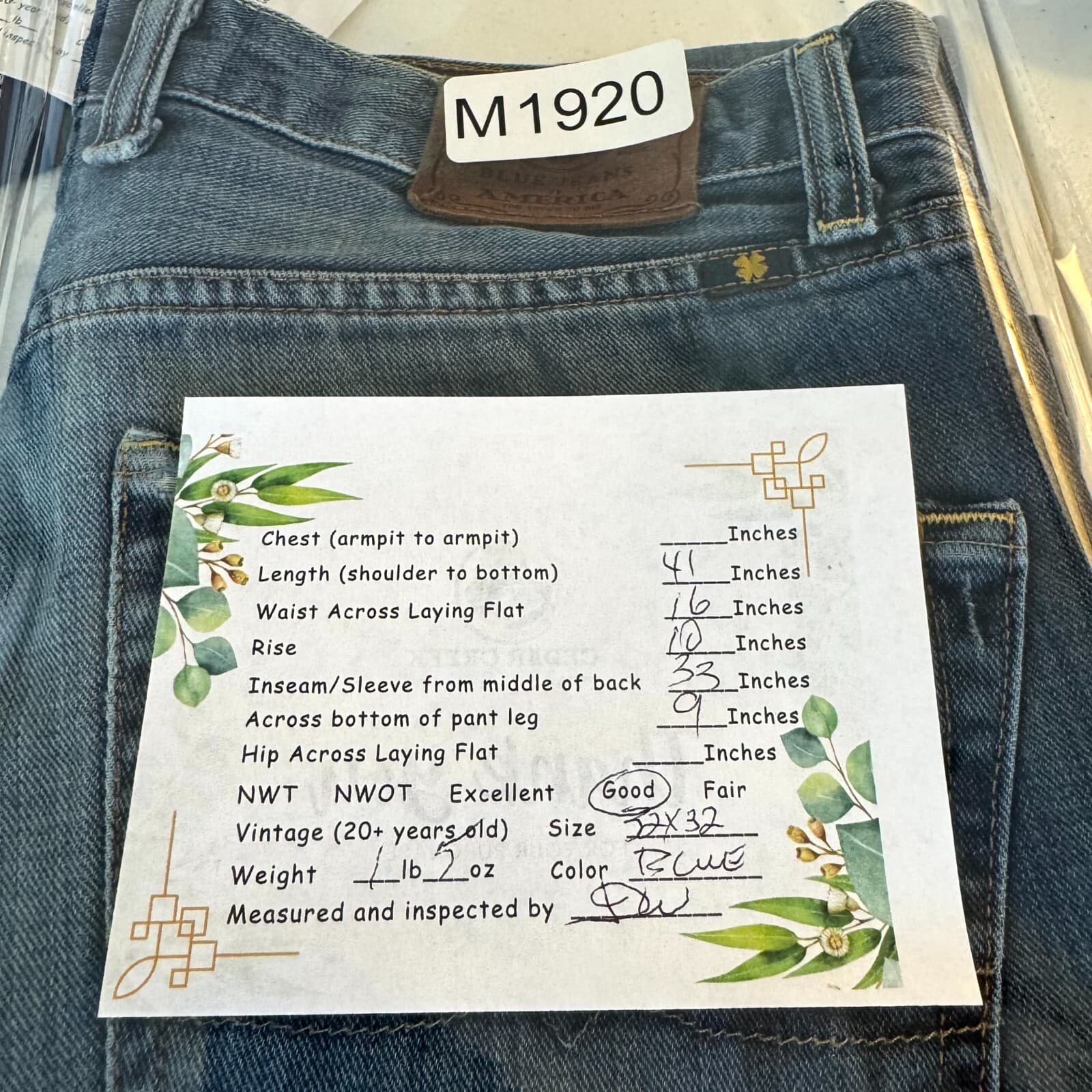 Lucky Brand 221 Mens Jeans 38X32 Black Denim Stretch Mid-Rise Straight Leg Zip - Thumbnail 8