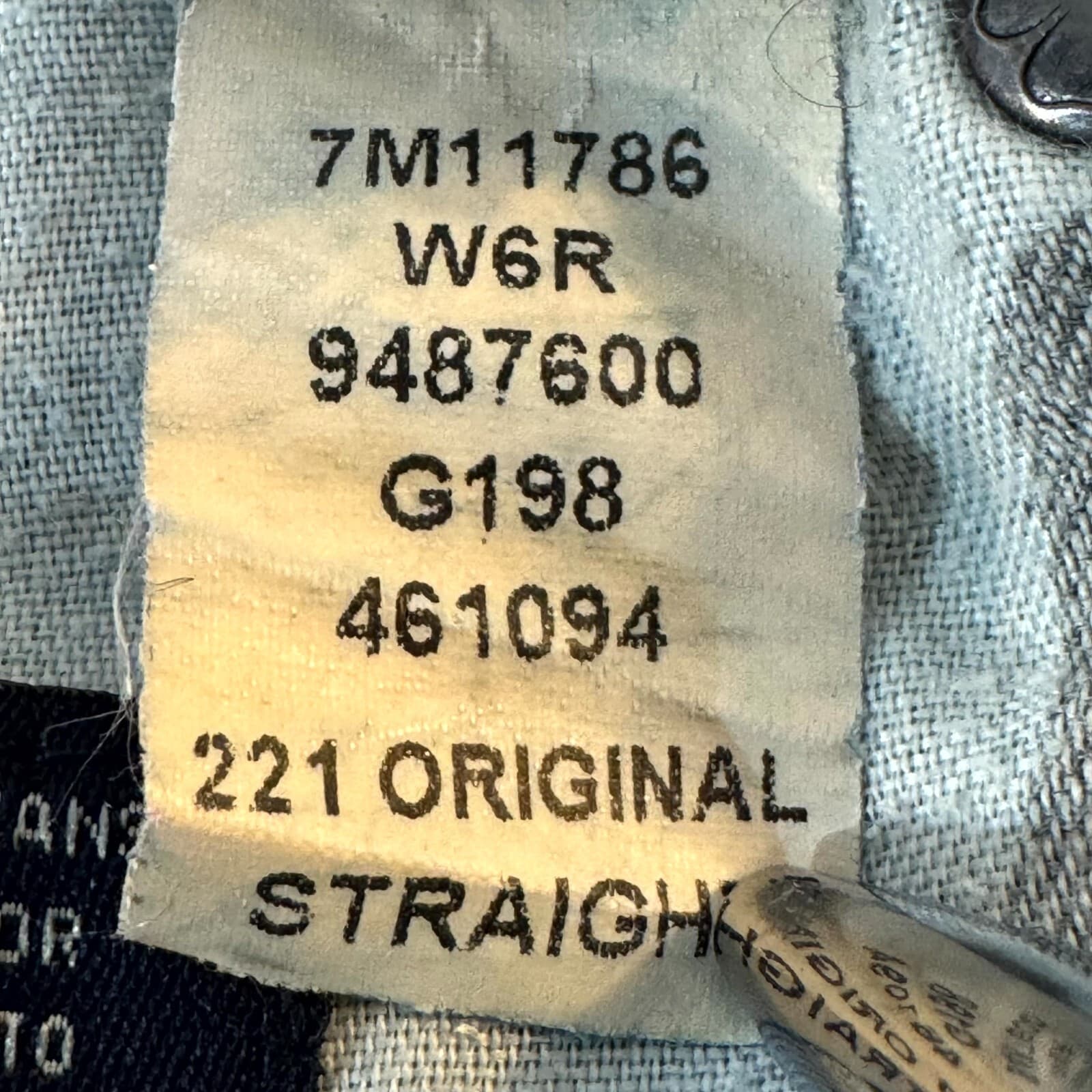 Lucky Brand 221 Mens Jeans 38X32 Black Denim Stretch Mid-Rise Straight Leg Zip - Thumbnail 10