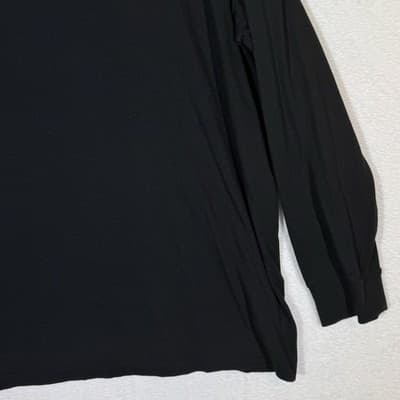 Polo Ralph Lauren Shirt Mens 2XL Black Classic Fit Long Sleeve Crewneck Pony Tee - Thumbnail 5