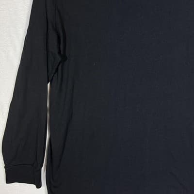Polo Ralph Lauren Shirt Mens 2XL Black Classic Fit Long Sleeve Crewneck Pony Tee - Thumbnail 3