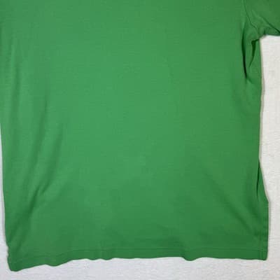 Ralph Lauren Polo Shirt Mens Large Green Pink Pony Embroidered Short Sleeve - Thumbnail 14