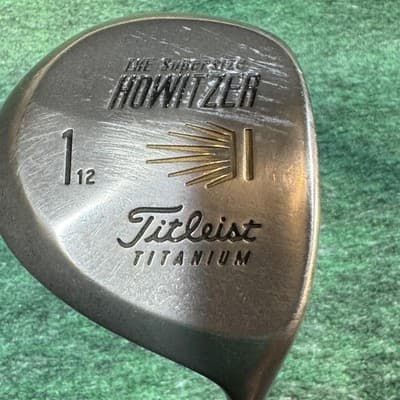 Vintage Titleist Titanium Howitzer 1 Driver 12° The Fuse Graphite Shaft Golf - Image 1