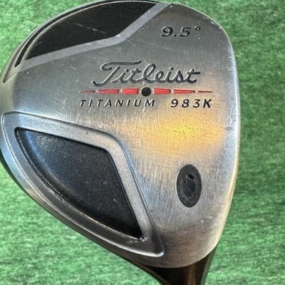 Vintage Titleist 983K Driver 9.5° Stiff Speeder Fujikura S-Flex Golf Club Mens - Image 1