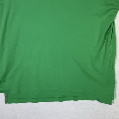 Ralph Lauren Polo Shirt Mens Large Green Pink Pony Embroidered Short Sleeve - Thumbnail 6