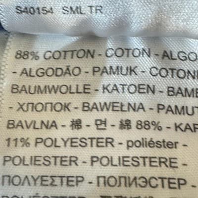 Levis 505 Jeans Mens 40x30 Blue Straight Leg Denim Zip Fly Classic Fit - Thumbnail 5