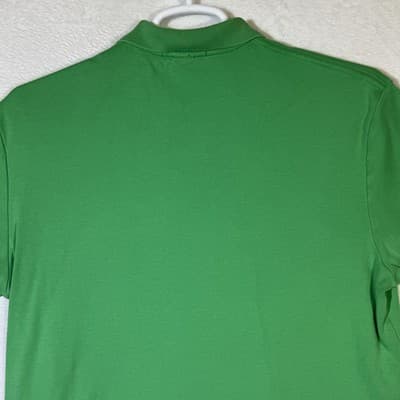 Ralph Lauren Polo Shirt Mens Large Green Pink Pony Embroidered Short Sleeve - Thumbnail 12
