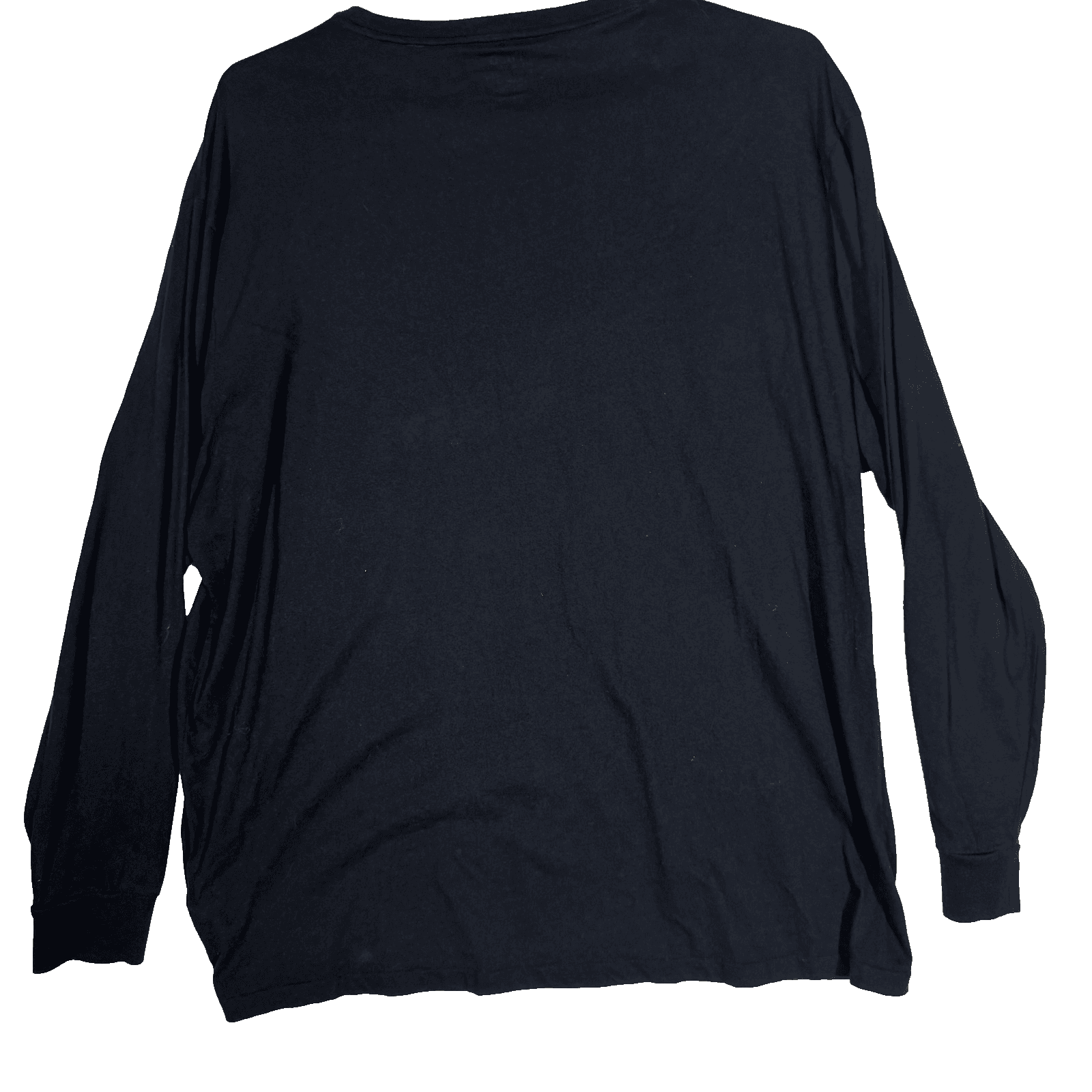 Polo Ralph Lauren Shirt Mens 2XL Black Classic Fit Long Sleeve Crewneck Pony Tee - Thumbnail 2