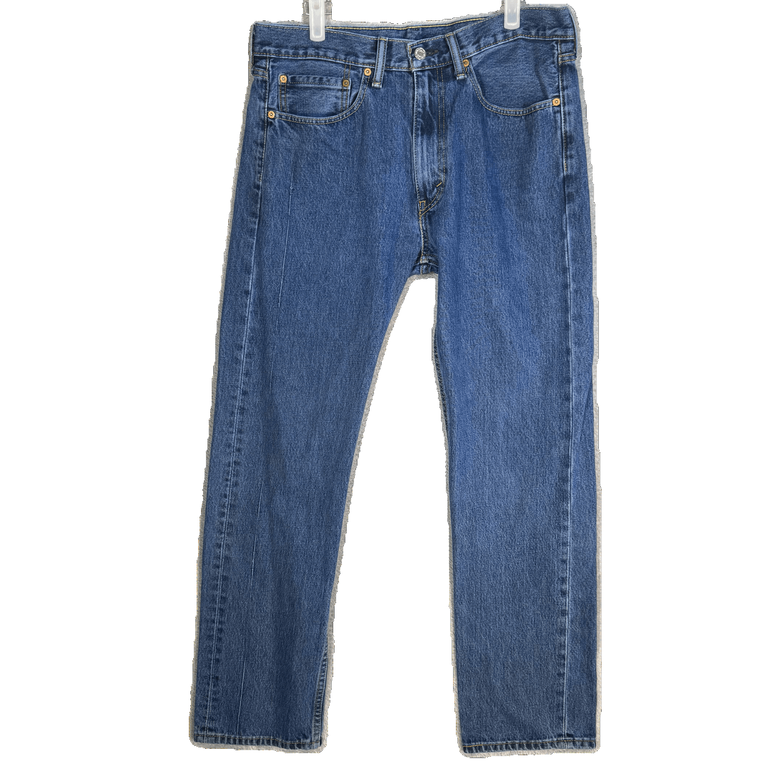 Levis 559 Jeans Mens 32x32 Blue Straight Leg Relaxed Fit Denim Pants Classic Zip - Image 1