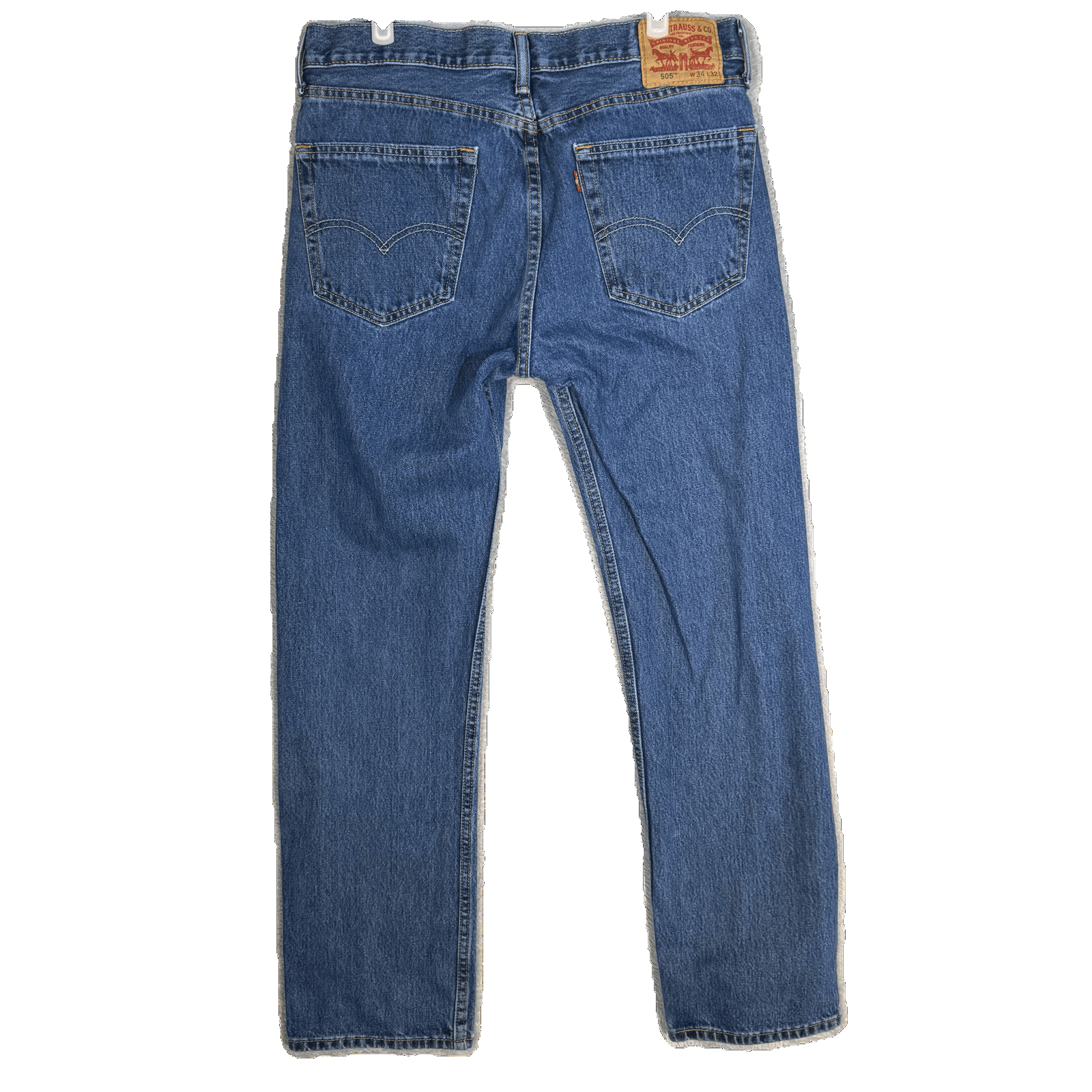 Levis 559 Jeans Mens 32x32 Blue Straight Leg Relaxed Fit Denim Pants Classic Zip - Thumbnail 2