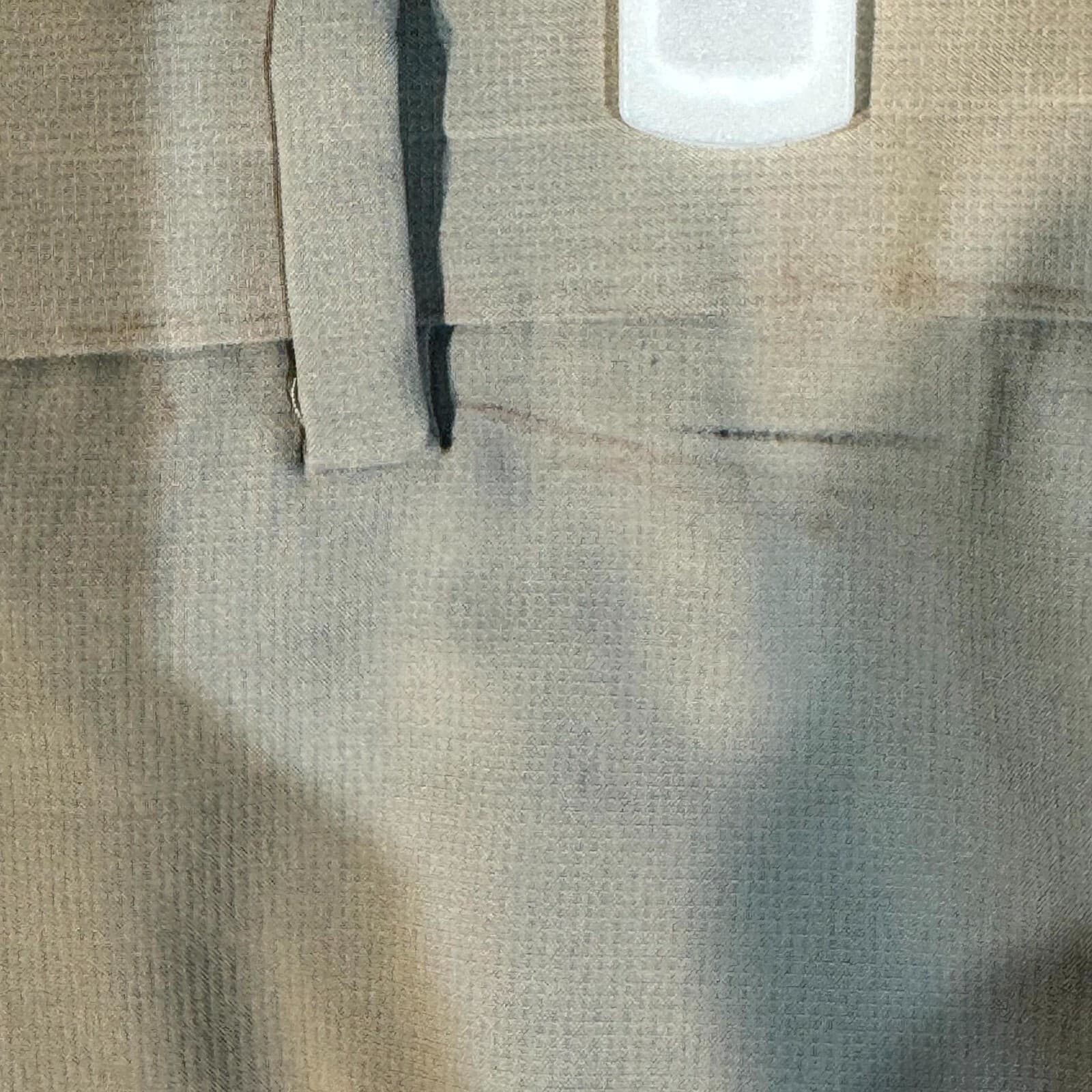 Greg Norman Mens Golf Shorts 38 Beige Stretch Mid-Rise Flat Front Classic - Thumbnail 3