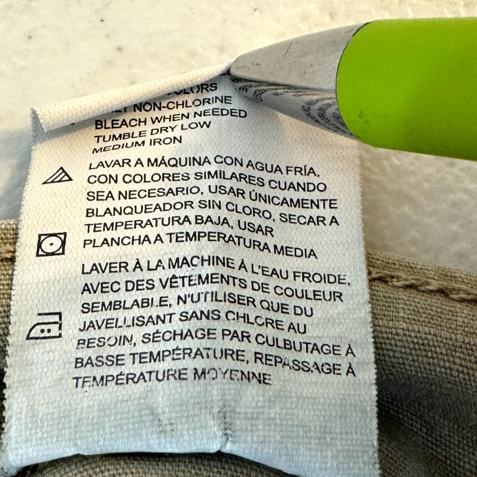 Genuine Dickies Mens Ripstop Shorts Mens 34 Beige Stretch Flex Multi-Use - Thumbnail 7