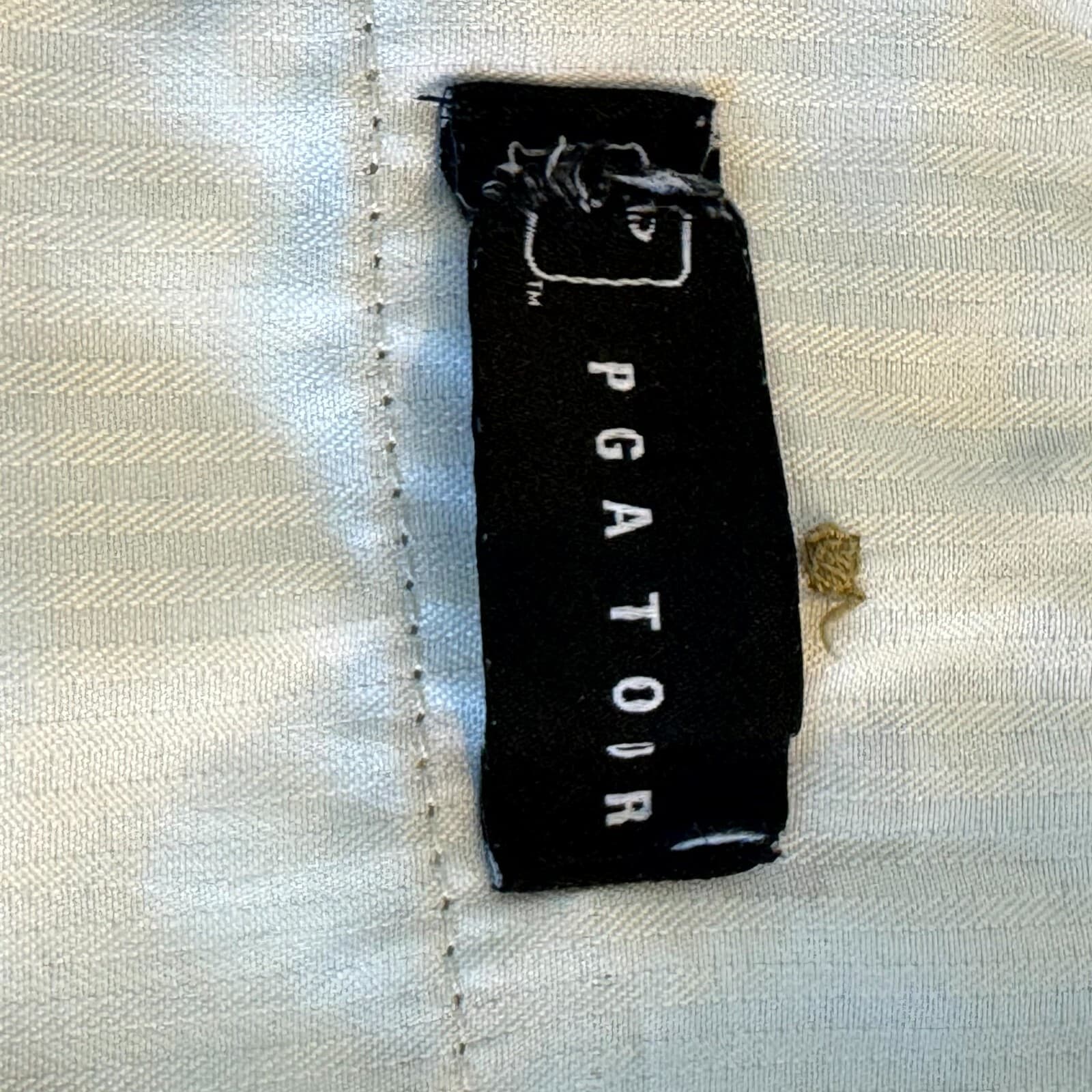 PGA Tour Men's Golf Shorts 38 Beige Mid-Rise Flat Front Cargo Pockets - Thumbnail 3