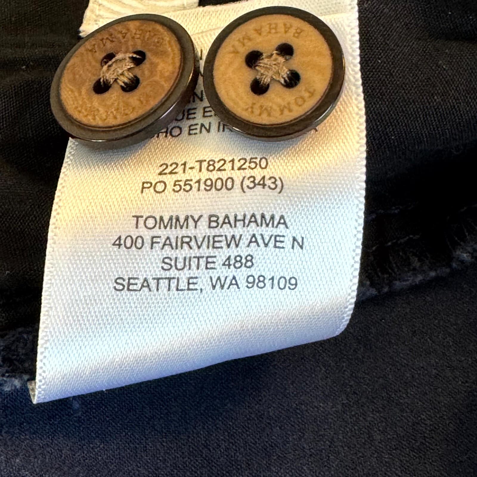 Tommy Bahama Boracay Mens Chino Shorts 40 Blue Stretch Mid-Rise Flat Front - Thumbnail 6