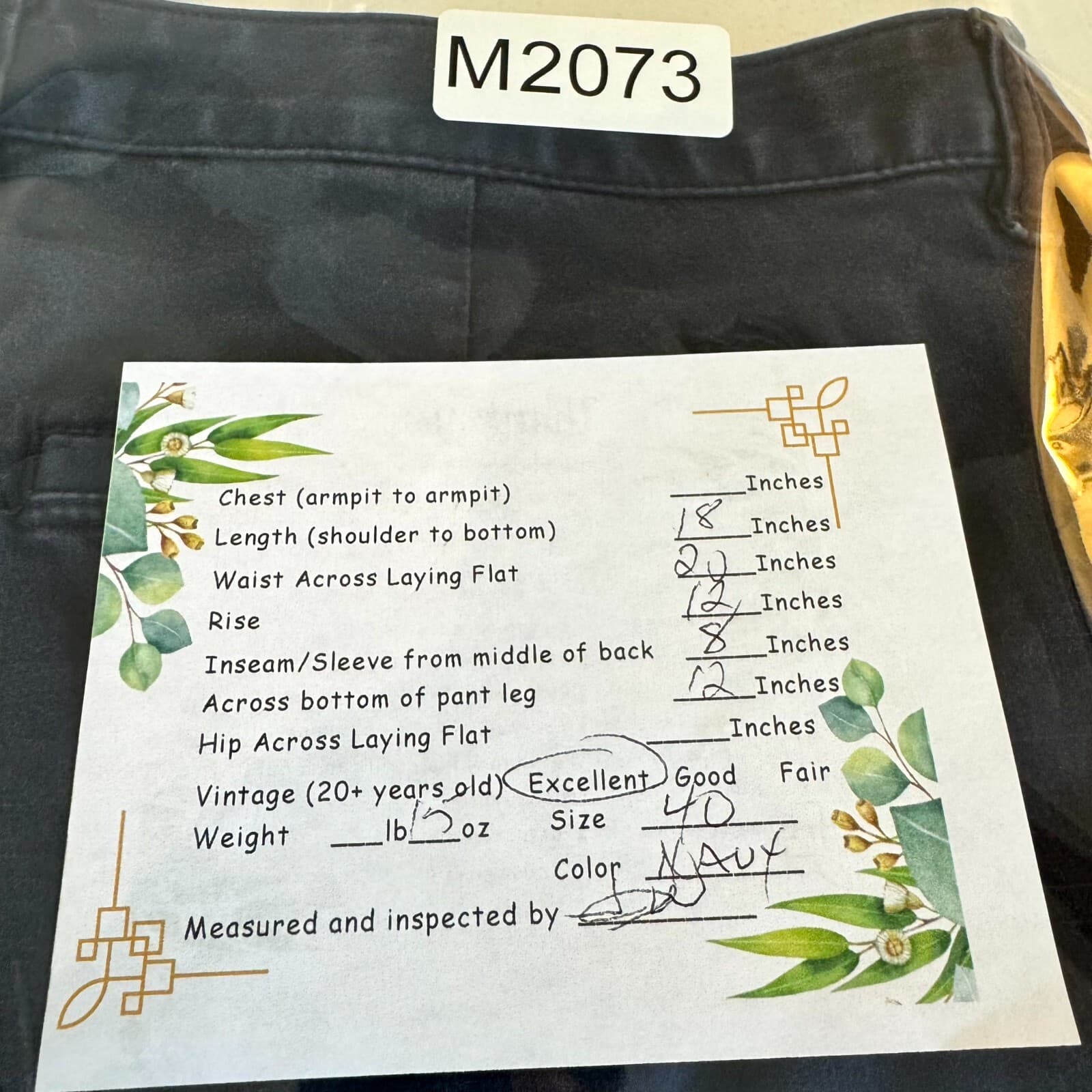 Tommy Bahama Boracay Mens Chino Shorts 40 Blue Stretch Mid-Rise Flat Front - Thumbnail 7