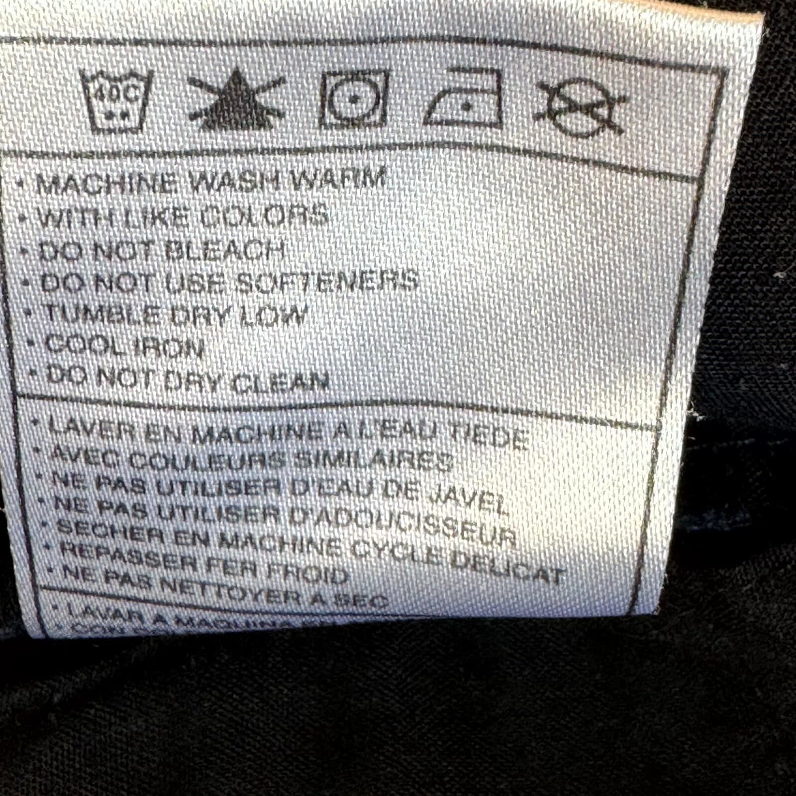 Nike Golf Mens Chino Shorts 40 Navy Dri-Fit Flat Front Pleated Performance - Thumbnail 6