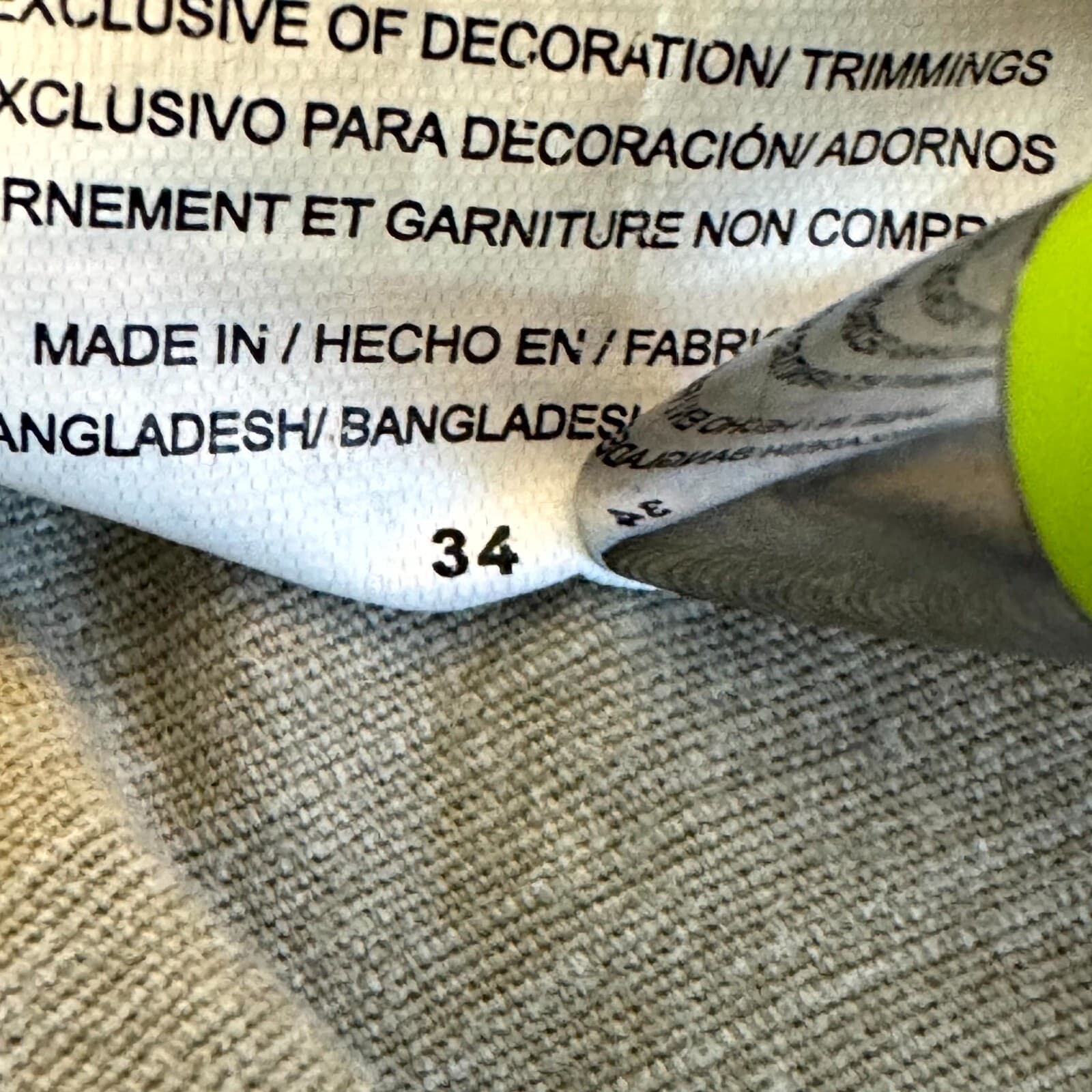 Genuine Dickies Mens Ripstop Shorts Mens 34 Beige Stretch Flex Multi-Use - Thumbnail 5