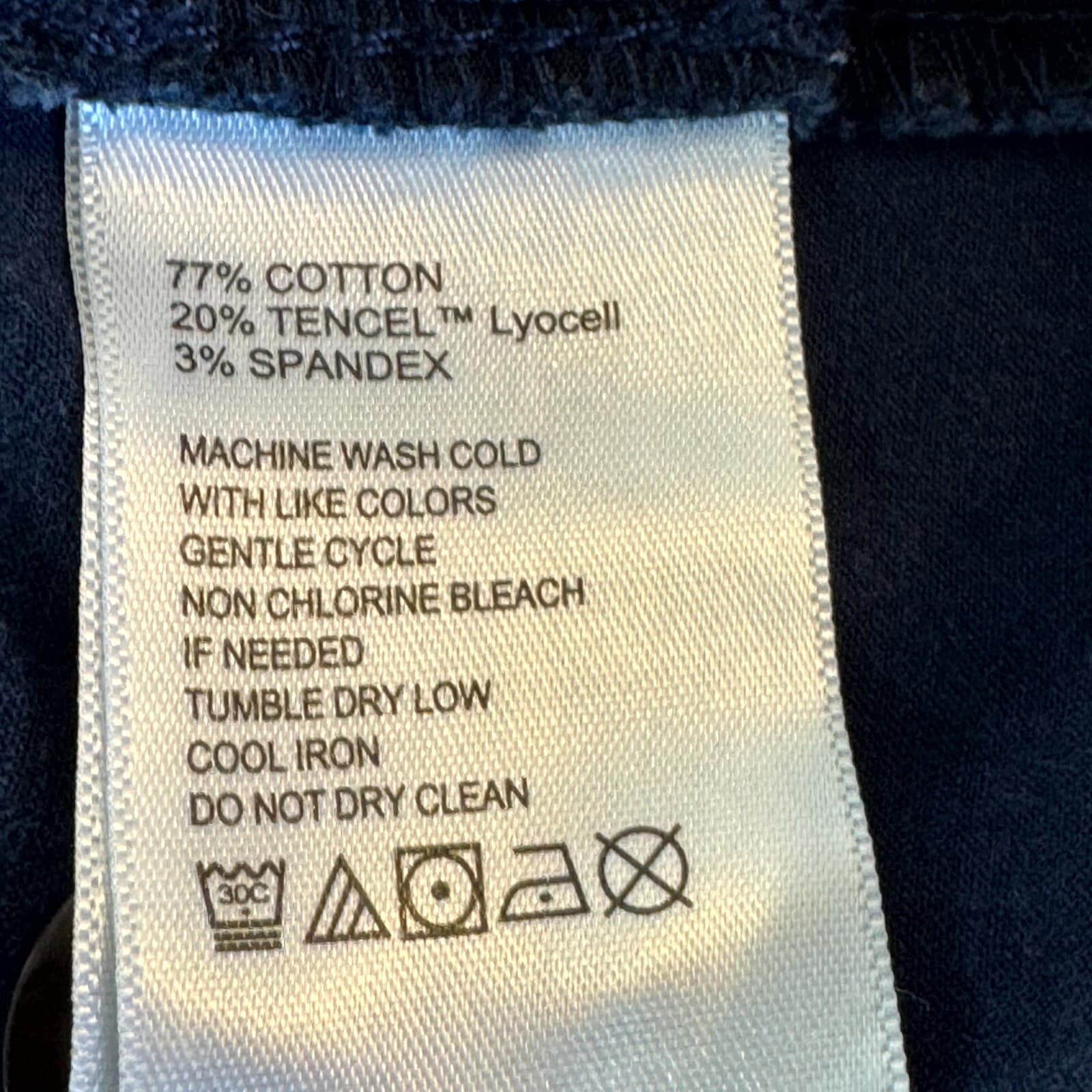 Tommy Bahama Boracay Mens Chino Shorts 40 Blue Stretch Mid-Rise Flat Front - Thumbnail 5