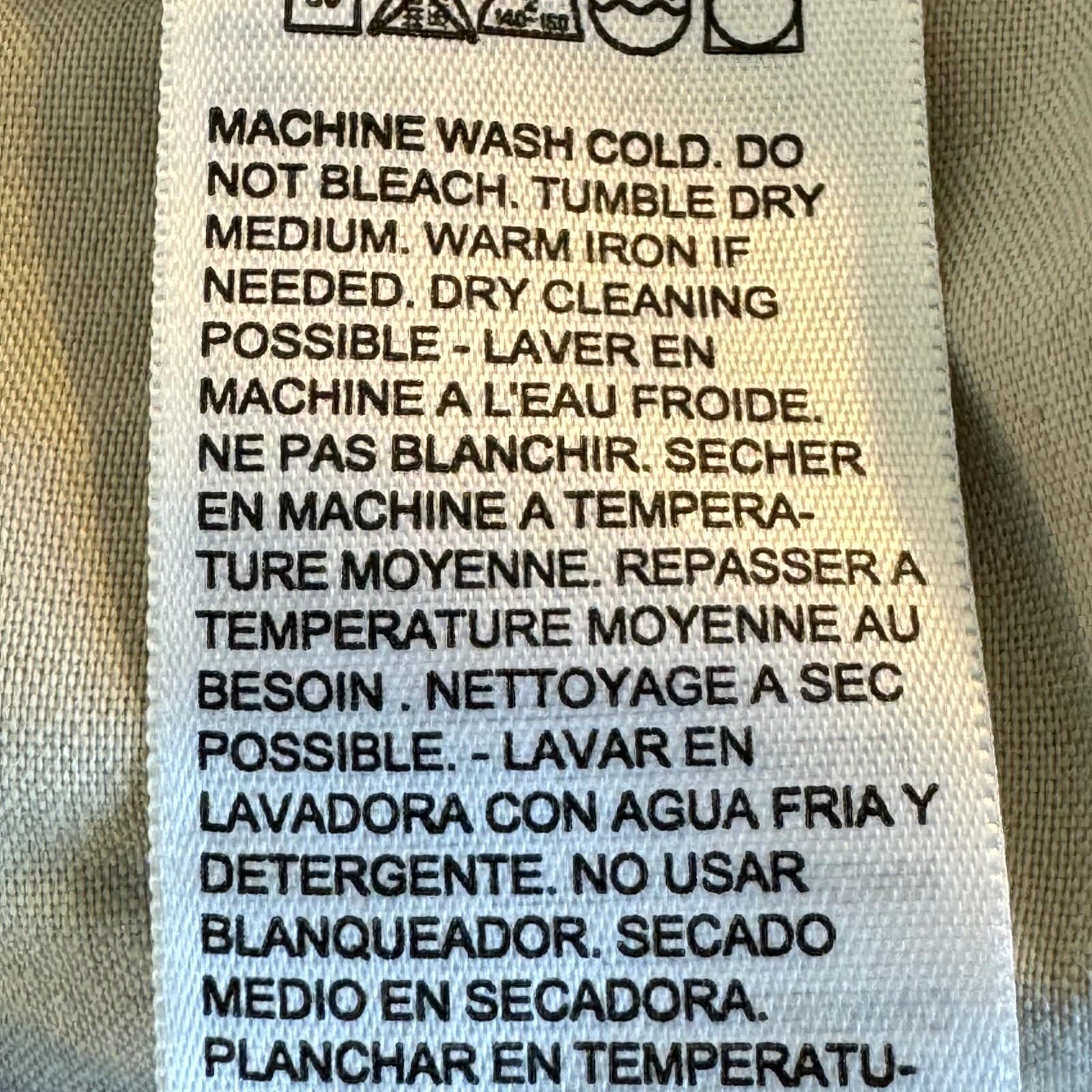 Levi's Mens XX Chino Shorts 40 Beige Stretch Taper Fit Mid-Rise Flat Front - Thumbnail 7